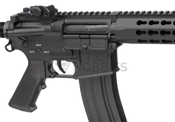 E&C M4 Defender 8.5 Inch QR 1.0 EGV AEG - Black - Image 4