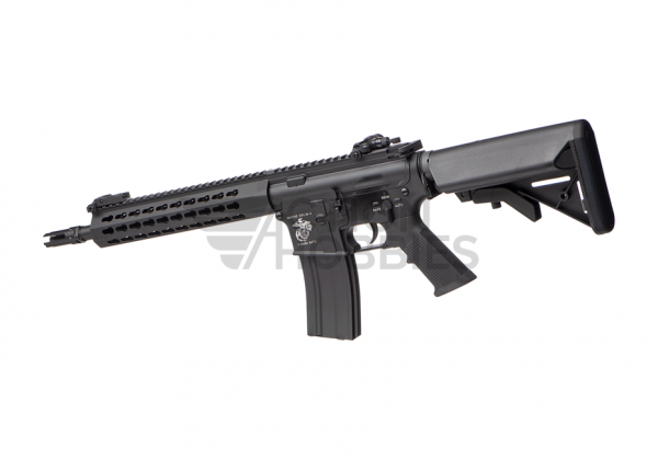 E&C M4 Defender 10 Inch QR 1.0 EGV AEG - Black