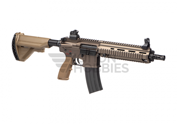 E&C 416 EC-102 QR 1.0 EGV Airsoft Rifle - Tan - Image 2