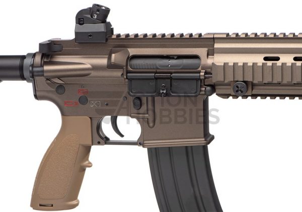 E&C 416 EC-102 QR 1.0 EGV Airsoft Rifle - Tan - Image 3