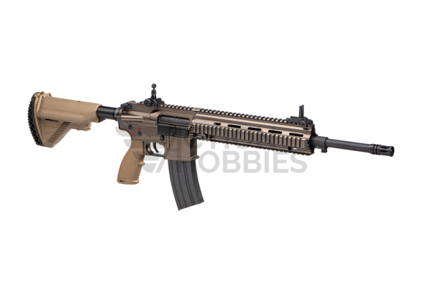 E&C M27 IAR QR 1.0 EGV Airsoft Rifle - Tan - Image 2