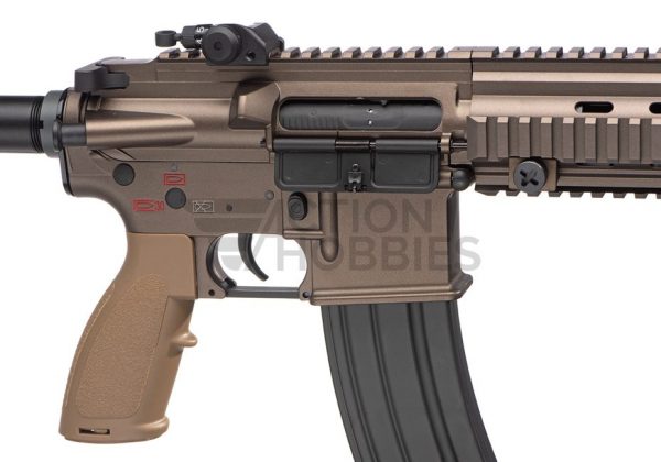 E&C M27 IAR QR 1.0 EGV Airsoft Rifle - Tan - Image 4