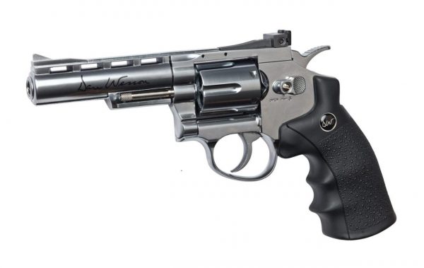 Dan Wesson CO2 Revolver Chrome 4 Inch