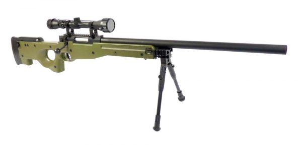 Well Warrior Upgraded Version MB01 L96 Spring Sniper Rifle - Olive Drab - Image 2