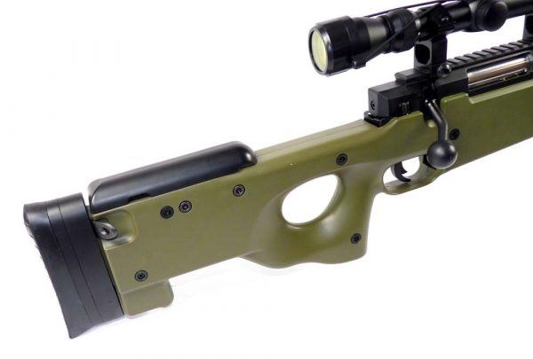 Well Warrior Upgraded Version MB01 L96 Spring Sniper Rifle - Olive Drab - Image 4
