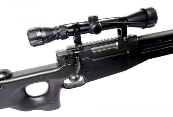 Well Warrior Upgraded Version MB01 L96 Spring Sniper Rifle - Black - Image 8