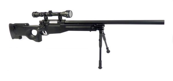 Well Warrior Upgraded Version MB01 L96 Spring Sniper Rifle - Black - Image 10