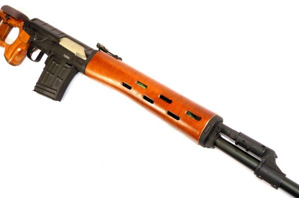 Cyma SVD Airsoft Semi Auto Sniper Rifle - Wood - Image 3