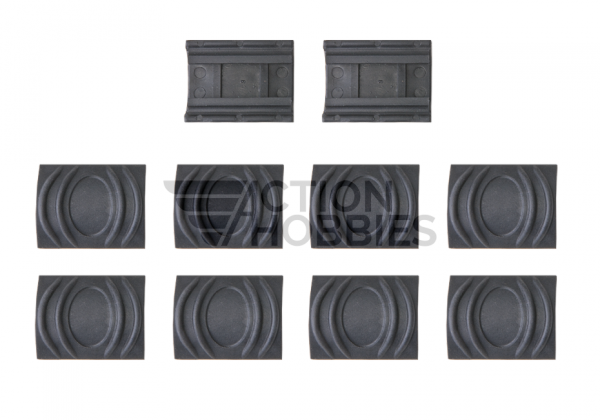 Element Rubber Rail Covers - Black