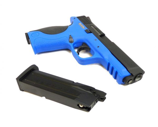 WE-Tech N&P XW40 Big Bird Gas Pistol - Blue - Image 3