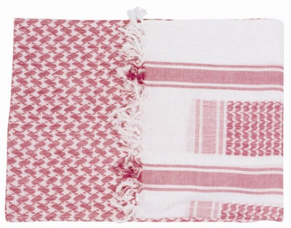 Web-Tex Shemagh Scarf - Red/White