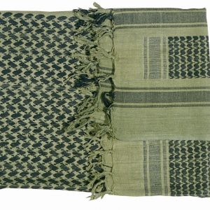 Web-Tex Shemagh Scarf - Green/Black