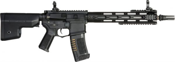 Ares Amoeba M4 Long Airsoft Gun - Black - Image 2