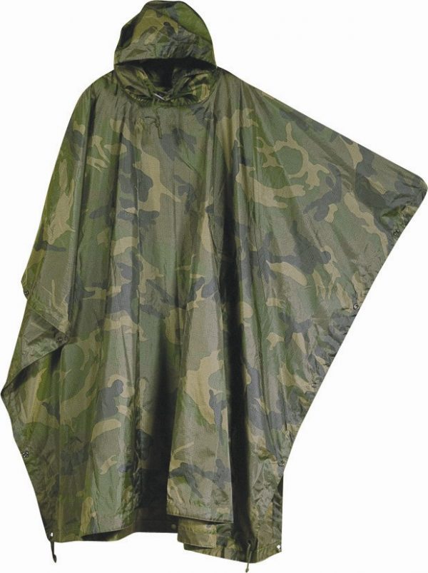 Mil-Com Poncho - Camo