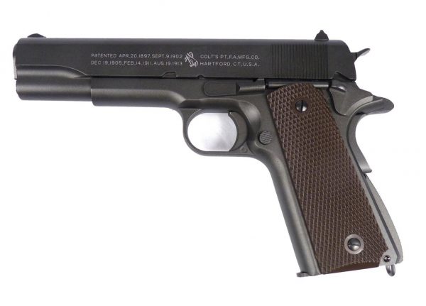 Colt M1911 100th Anniversary Edition Gas Pistol - Black