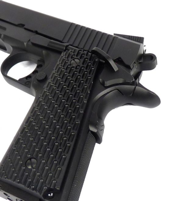 KWC 1911 A1 Tactical co2 Gas Pistol - Black - Image 8