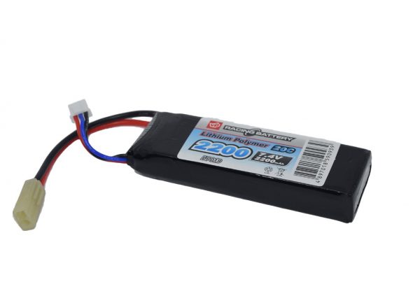 2200 mAh 7.4v 20c LiPo Mini Pack