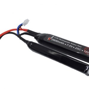 2600 mAh 7.4v 25c Nunchuck LiPo Battery Pack
