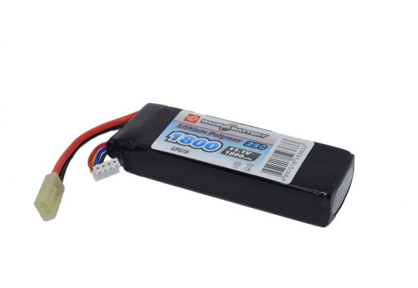 1800 mAh 11.1v 25c LiPo Mini Pack