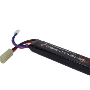 1300 mAh 7.4v 25c LiPo Stick Pack