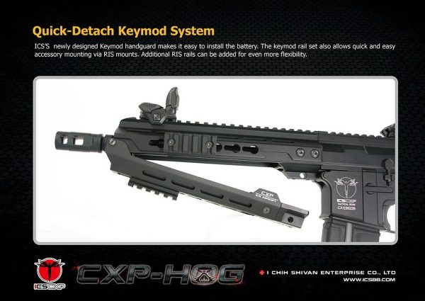 ICS CXP HOG QRS Airsoft Gun - Discontinued - Image 4