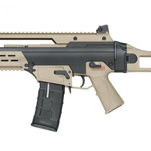 ICS G33F Folding Stock Airsoft Rifle - Tan/Black - Discontinued