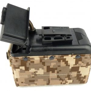 Classic Army Magazine For M249 / LMG 1200rd Box Type Tan Digital