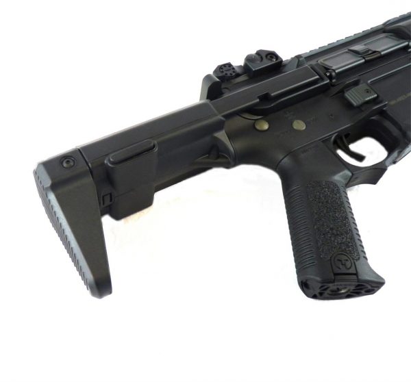 Ares Amoeba Honey Badger Short Airsoft Gun - Black - Image 4