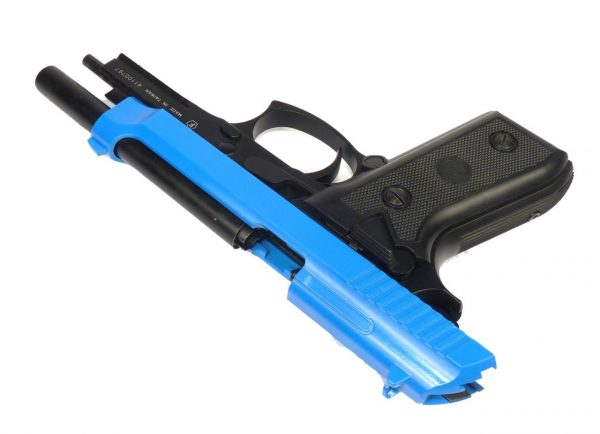KWC PT92 co2 Blowback Pistol - Blue - Discontinued - Image 5