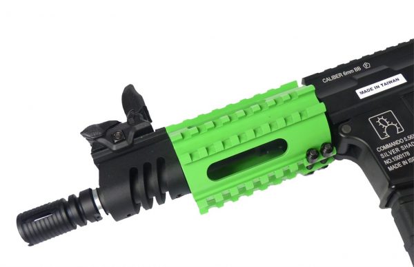 Two Tone ICS Commando CXP Hog CQB Proline Airsoft Rifle - Green - Discontinued - Image 7
