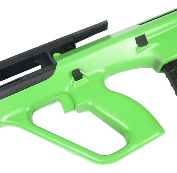 Two Tone JG Steyr Aug AEG Airsoft Rifle - Green - Image 4