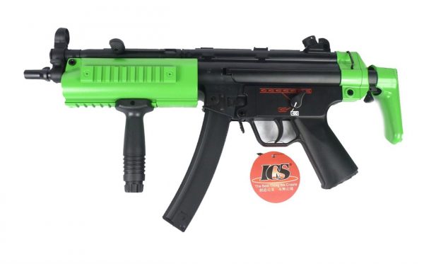 Two Tone ICS MX5 A5 Tactical Sportline AEG - Green - Discontinued - Image 4