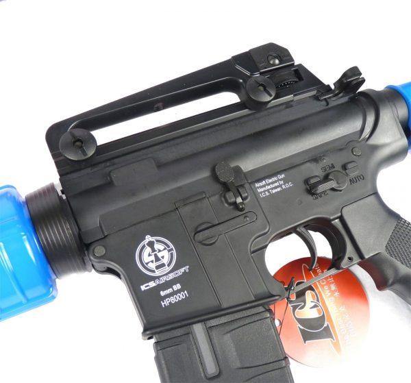 2 Tone ICS M4A1 Sportline Airsoft Gun - Blue - Image 7