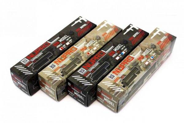 Nuprol BOA Long Silencer + Flash Hider CCW 14mm - Discontinued - Image 4