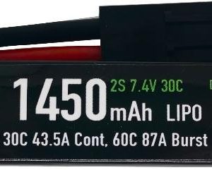 Nuprol 1450 mAh 7.4v 25c LiPo Stick Battery Pack