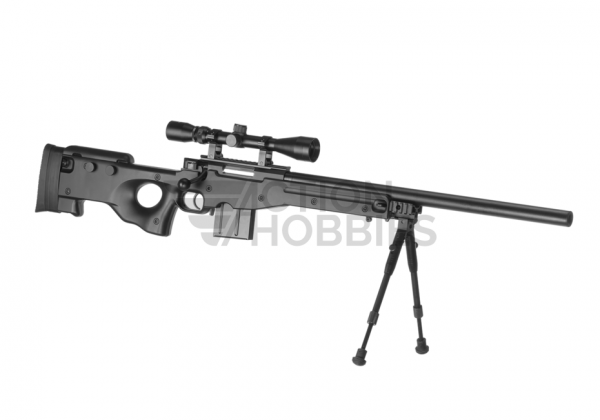 Well AWP MB4401 L96 Spring Sniper Rifle - Black - Image 2
