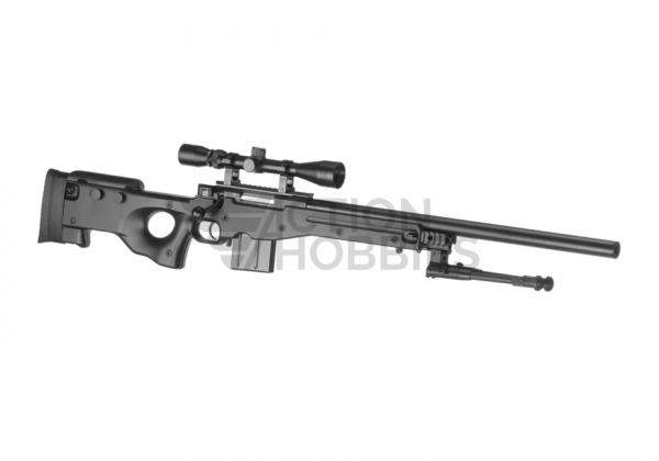 Well AWP MB4401 L96 Spring Sniper Rifle - Black - Image 3