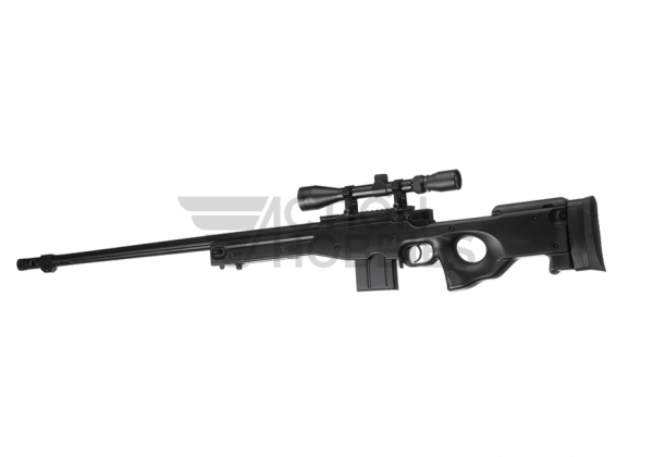 Well MB4402 AWP FH Spring Sniper Rifle - Black
