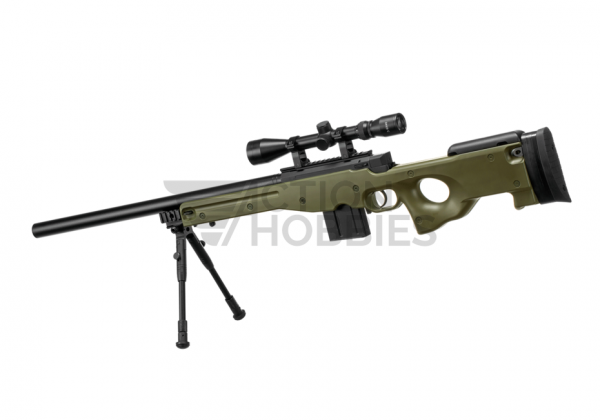 Well AWP MB4401 L96 Spring Sniper Rifle - Green