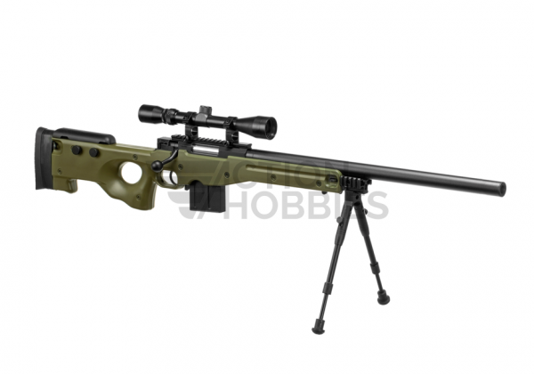 Well AWP MB4401 L96 Spring Sniper Rifle - Green - Image 3