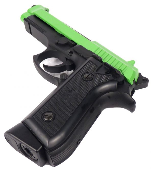 KWC PT92 co2 Blowback Pistol - Green - Discontinued - Image 4