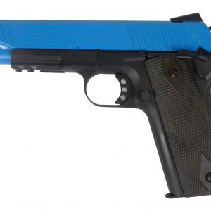 KWC 1911 Tactical Railgun Co2 Airsoft Pistol - Blue