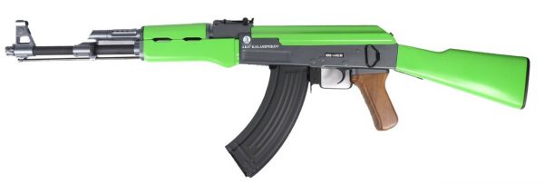 Two Tone Cyma CM028 AK47 Airsoft Rifle - Green