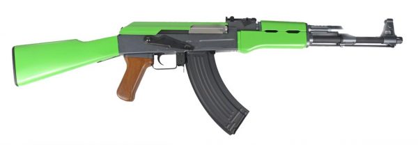 Two Tone Cyma CM028 AK47 Airsoft Rifle - Green - Image 5