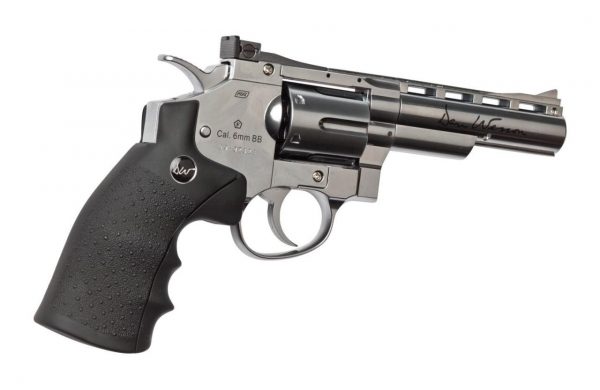 Dan Wesson CO2 Revolver Chrome 4 Inch - Image 3