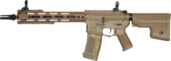Ares Amoeba M4 Long Airsoft Gun - Tan - Image 2