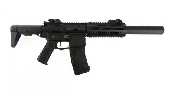 Ares Amoeba Honey Badger Short Airsoft Gun - Black - Image 5