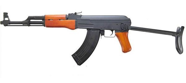 Cyma CM042S AK47 Folding Stock - Metal Body & Wood - Image 2