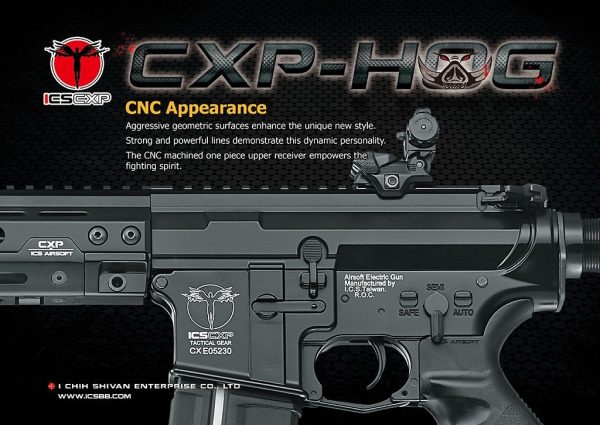 ICS CXP HOG Rear Wired Airsoft Gun - Discontinued - Image 5