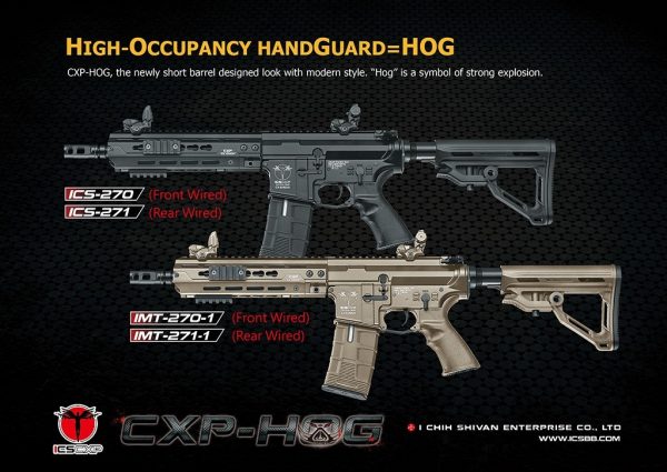 ICS CXP HOG Rear Wired Airsoft Gun - Discontinued - Image 6